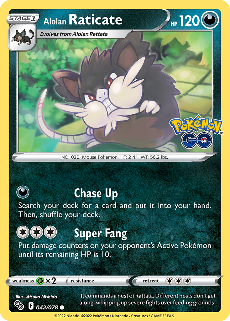 Alolan Raticate card