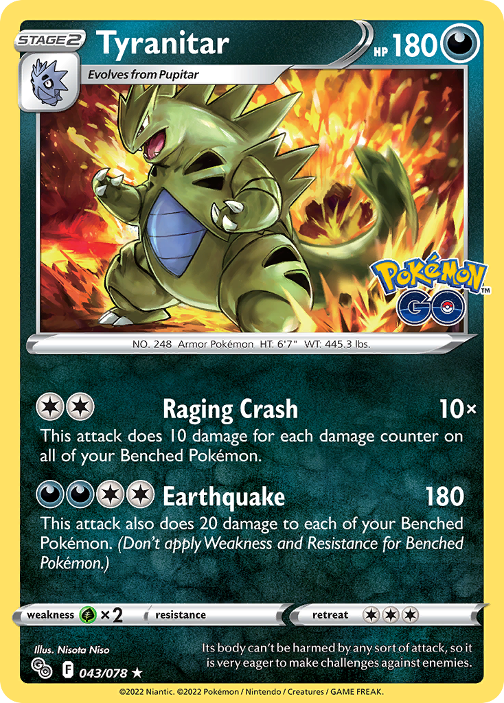 Tyranitar card