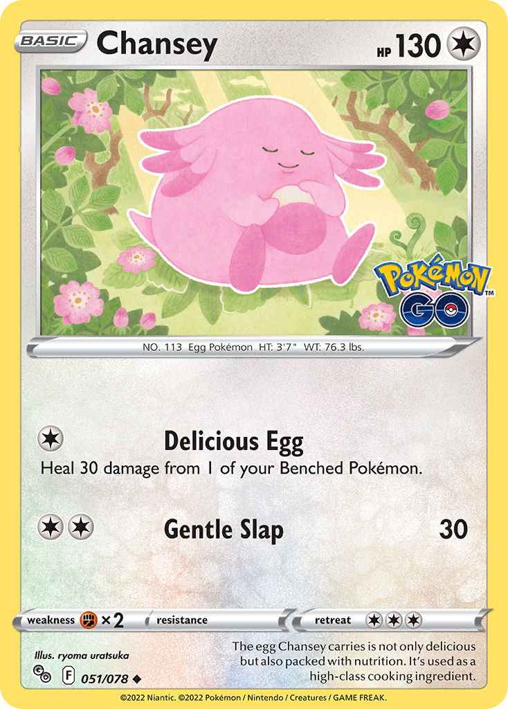 Chansey card