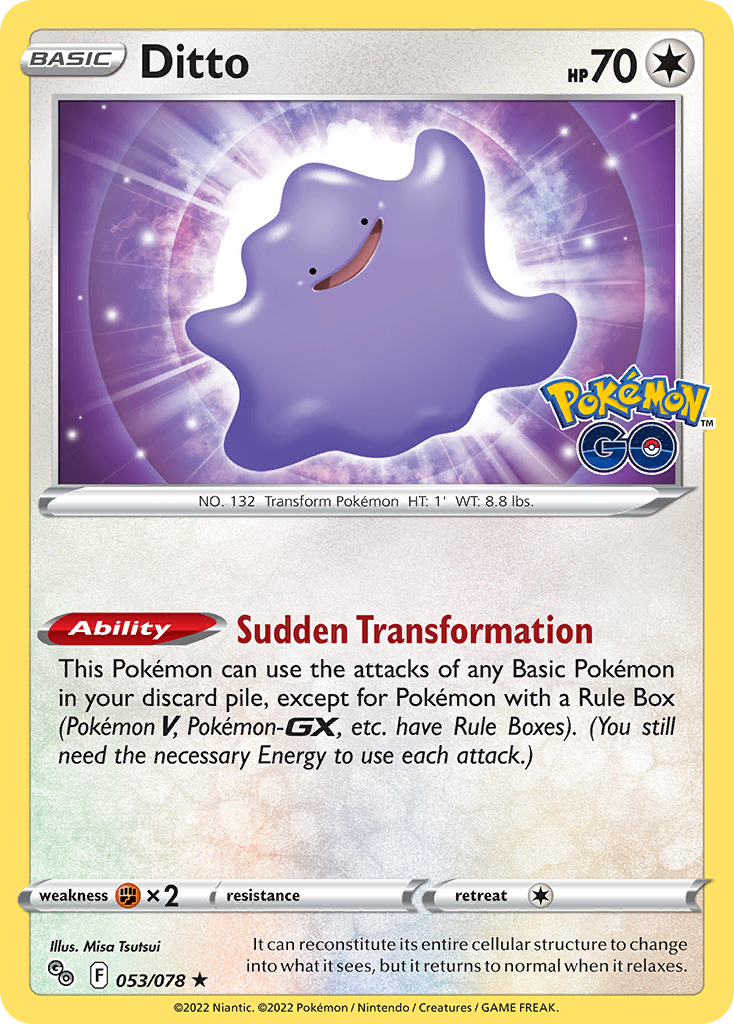 Ditto card