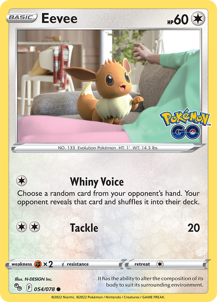 Eevee card