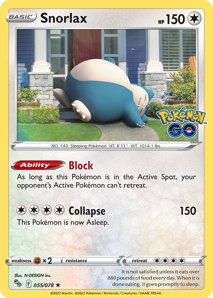 Snorlax card