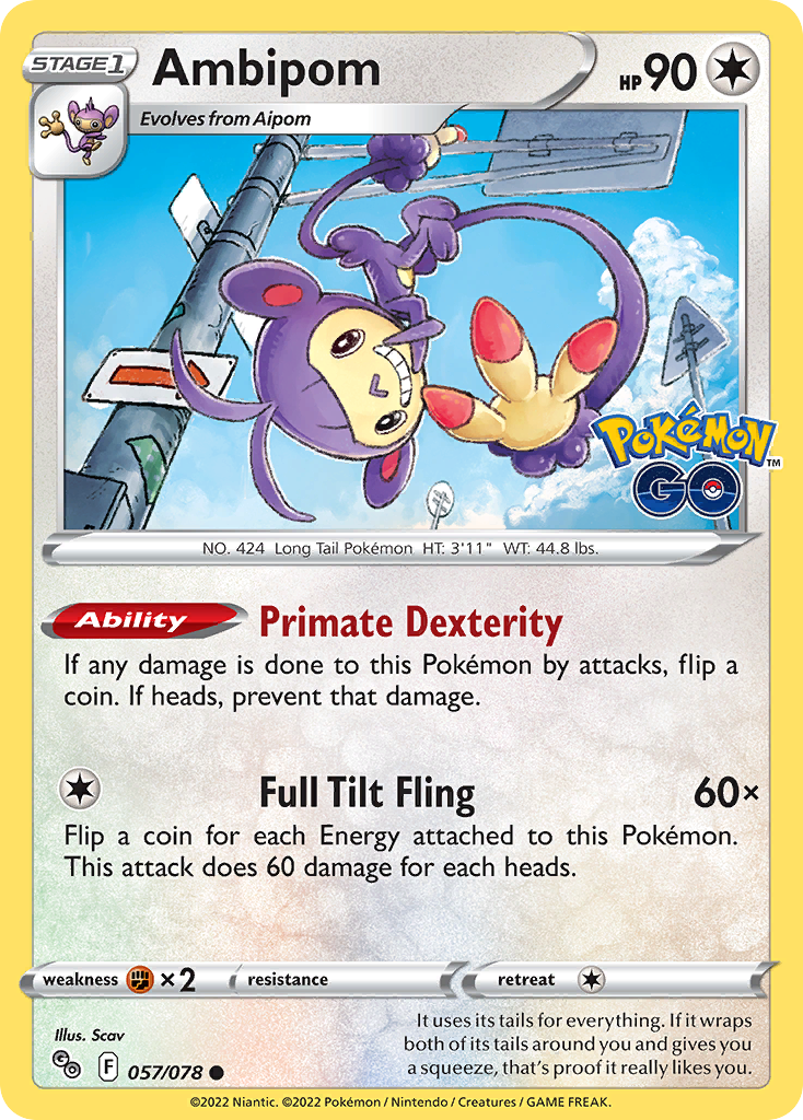 Ambipom card