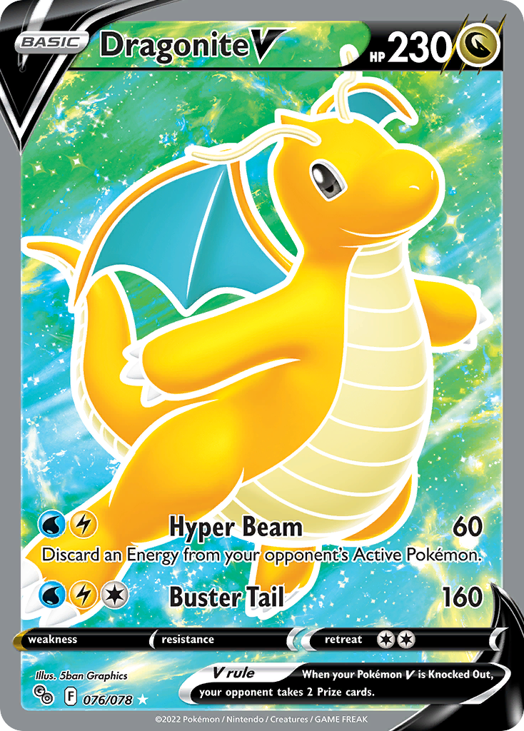 Dragonite V card