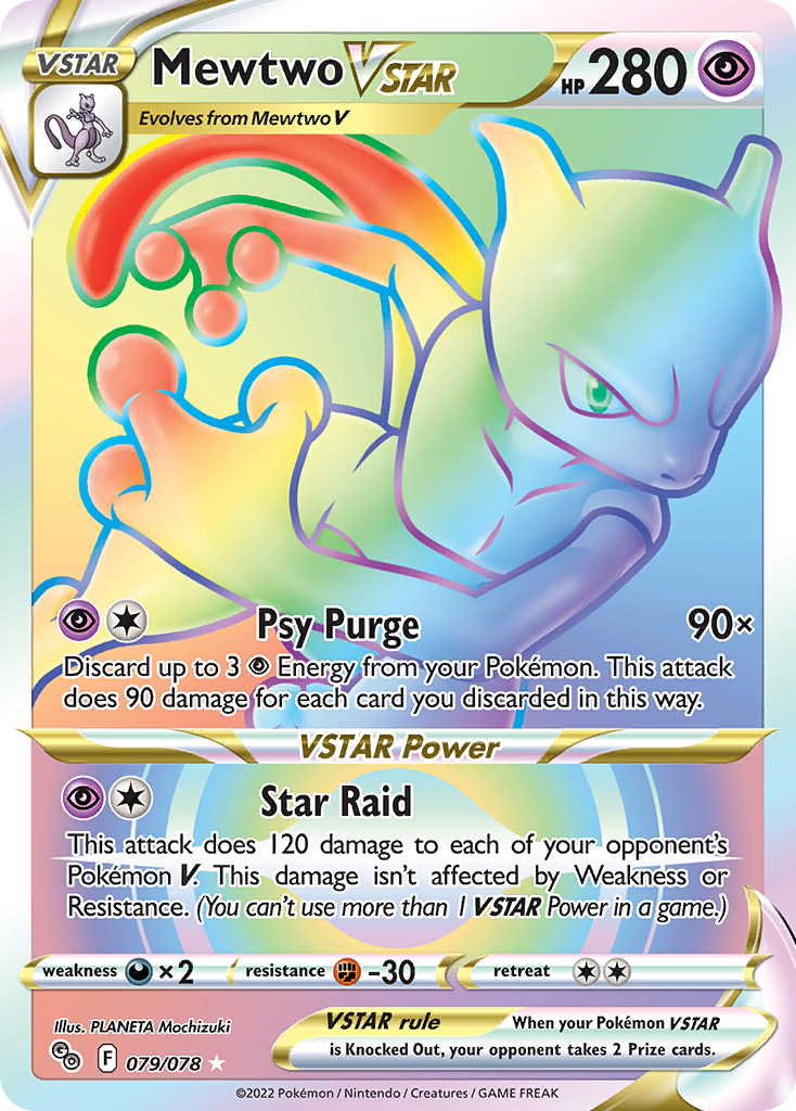 Mewtwo VSTAR card