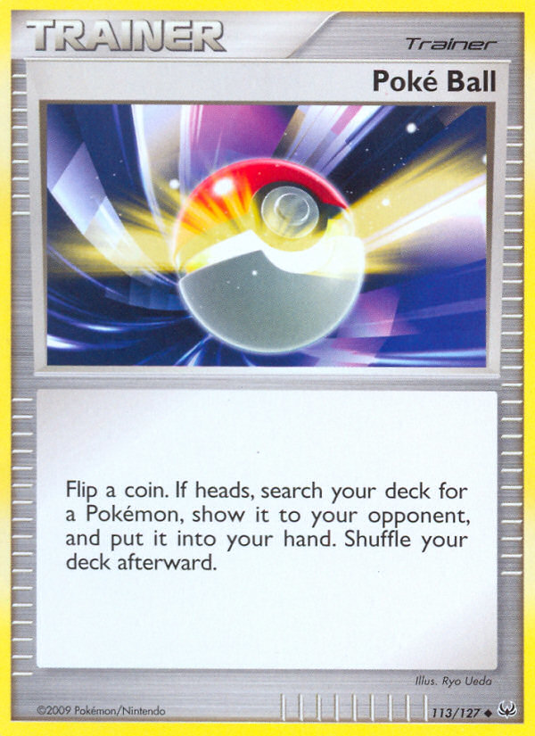 Poké Ball card