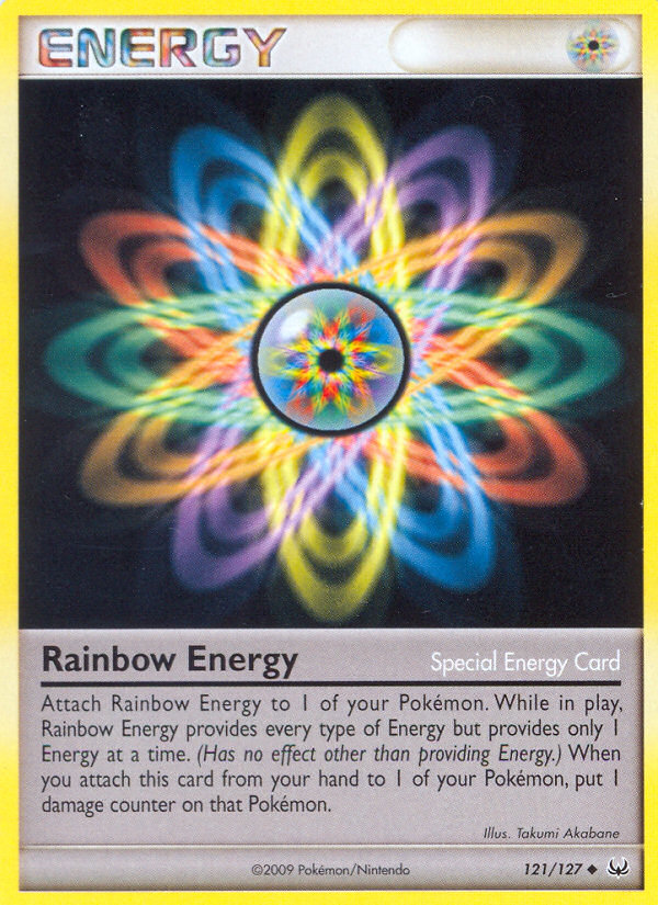 Rainbow Energy card