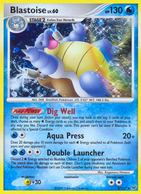 Blastoise card