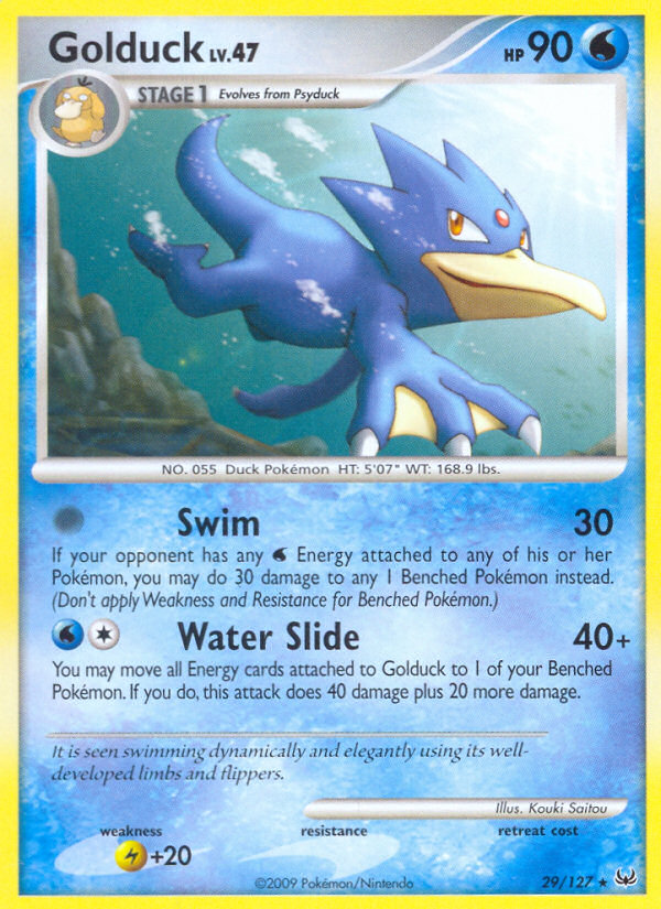 Golduck card