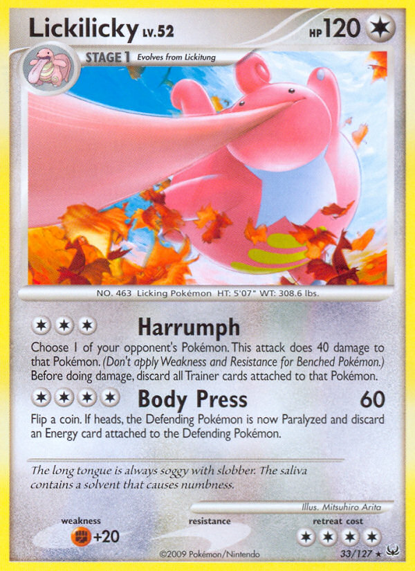 Lickilicky card