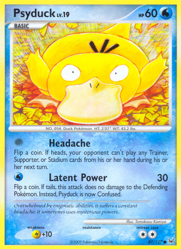 Psyduck card