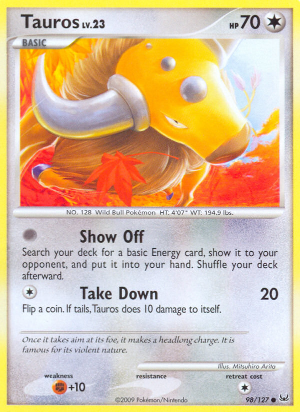 Tauros card