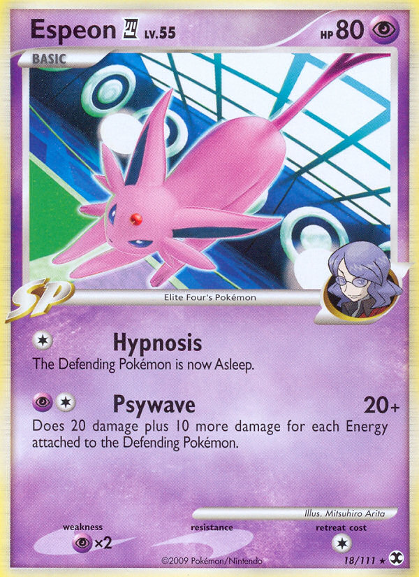 Espeon E4 card