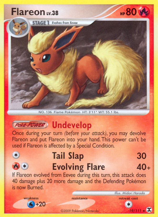 Flareon card