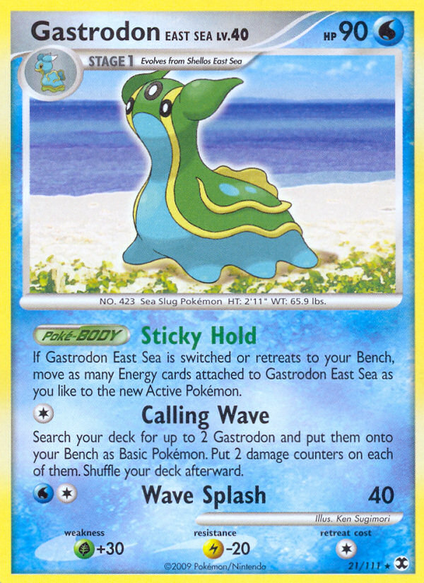 Gastrodon East Sea card