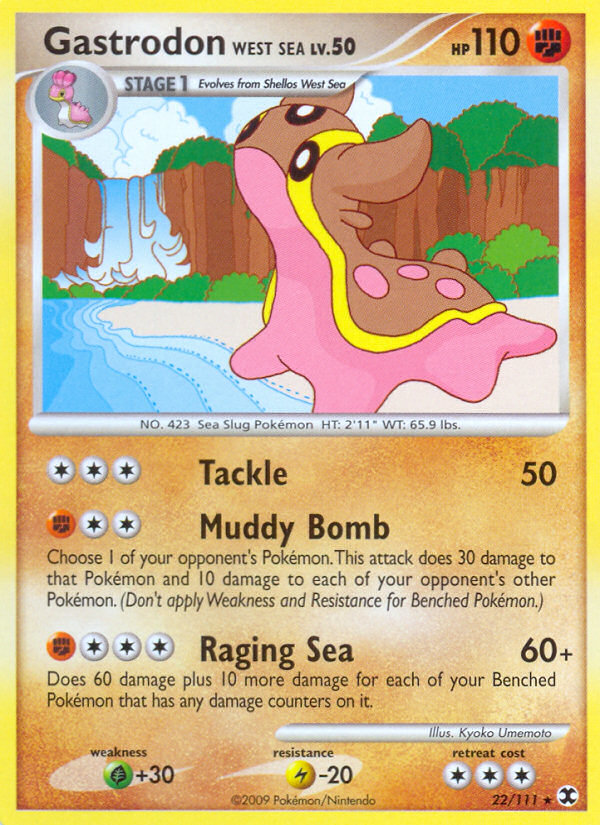 Gastrodon West Sea card