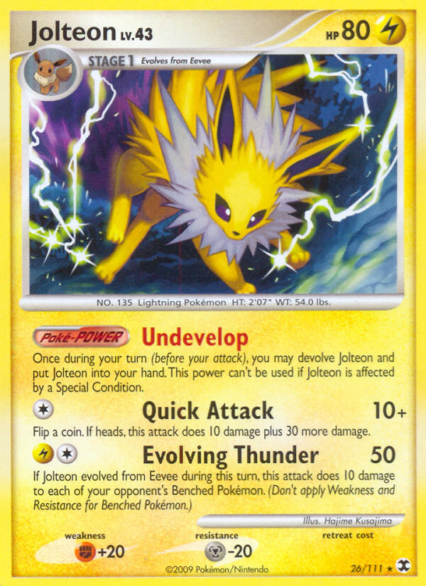 Jolteon card