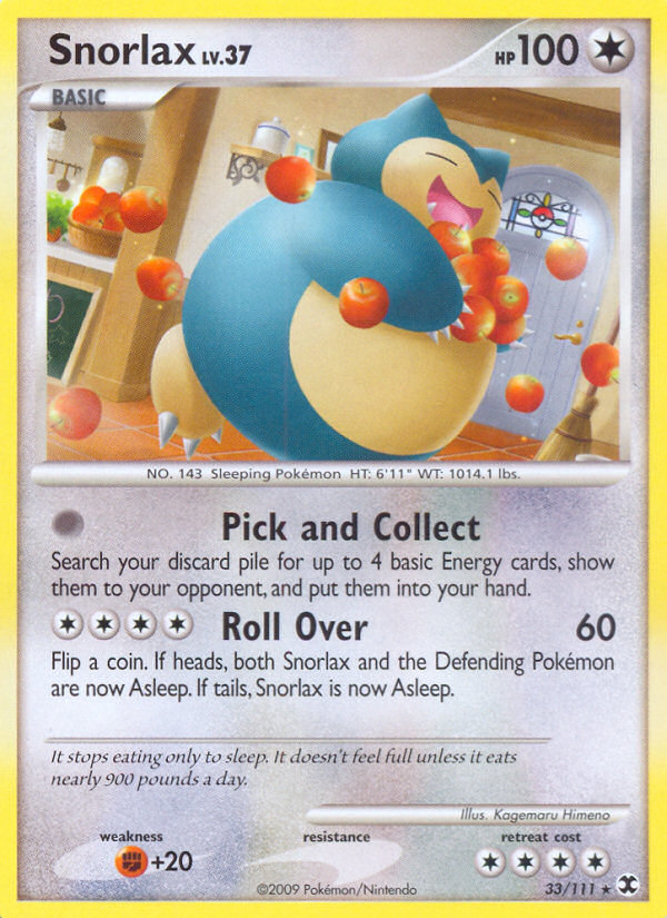 Snorlax card