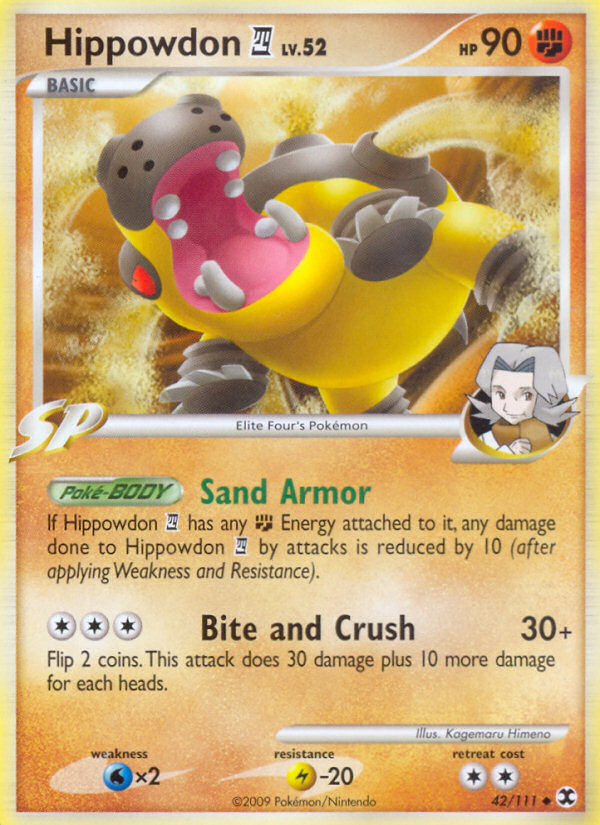 Hippowdon E4 card