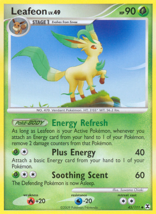 Leafeon card