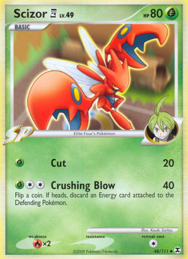 Scizor E4 card