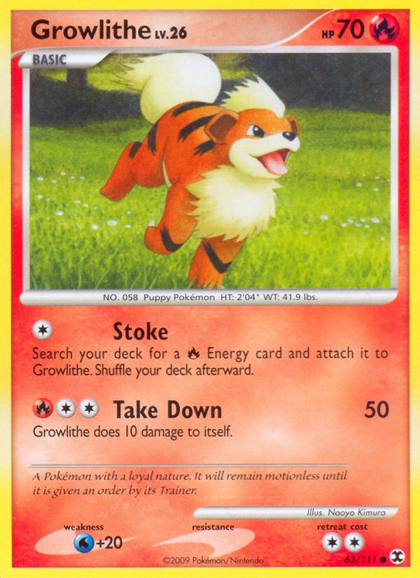 Growlithe card