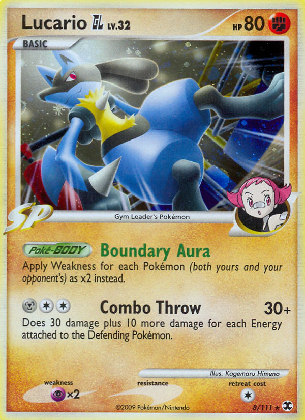 Lucario GL card