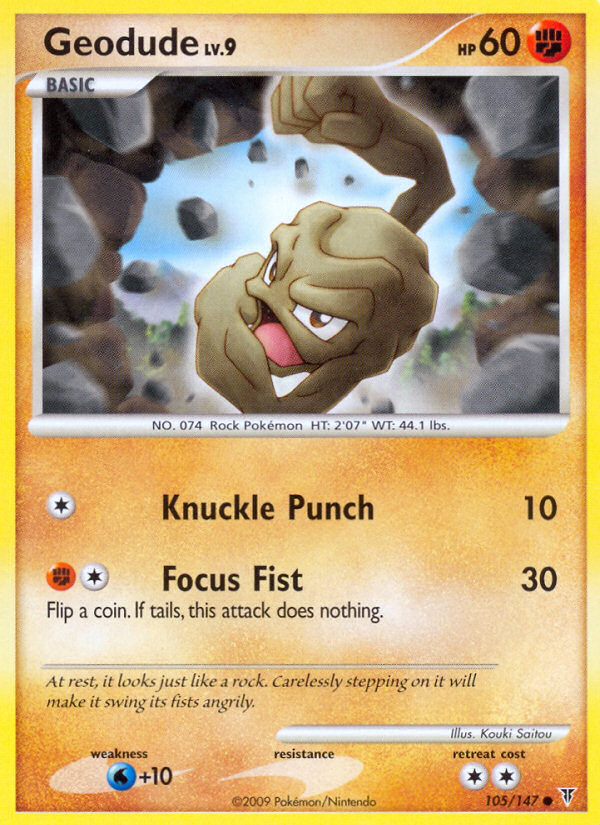 Geodude card