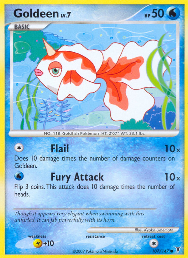 Goldeen card