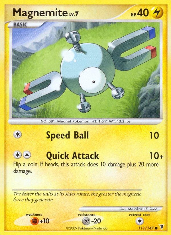 Magnemite card