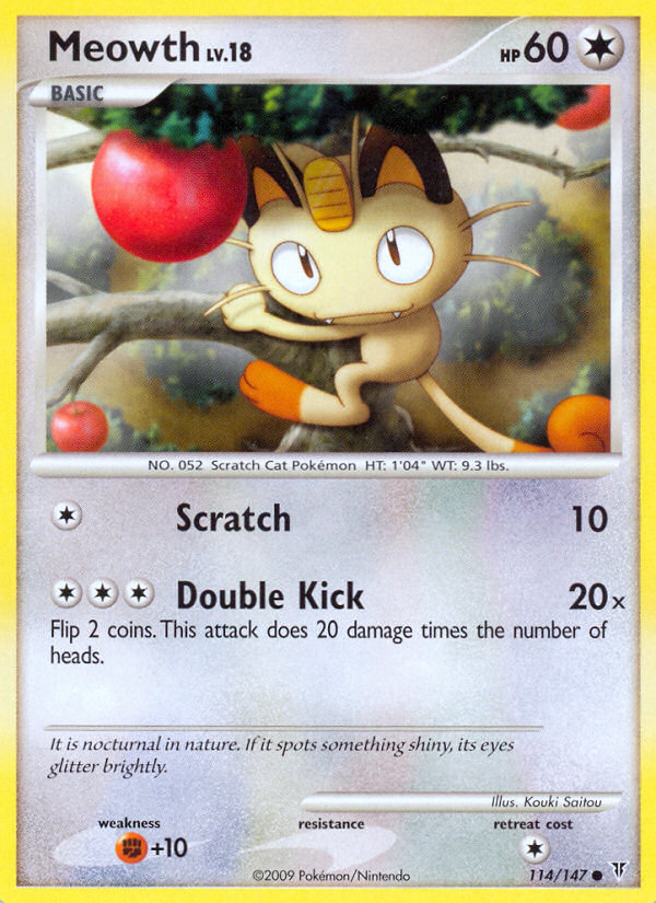 Meowth card