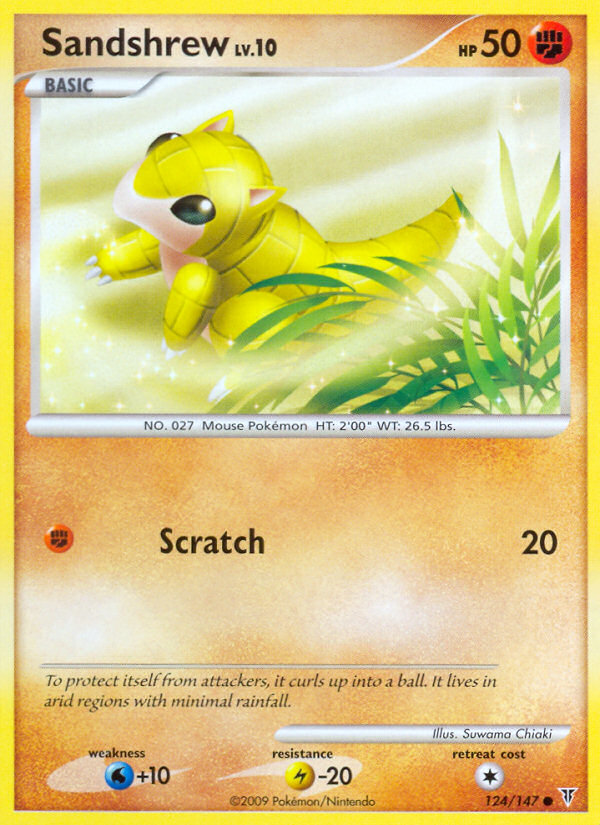 Sandshrew card