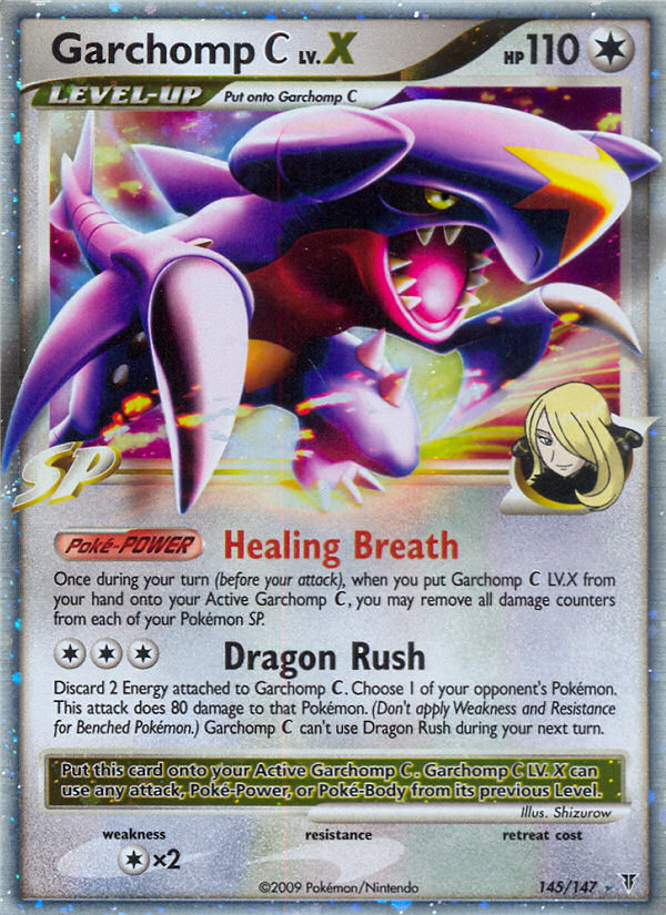 Garchomp C LV.X card