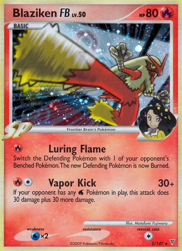 Blaziken FB card