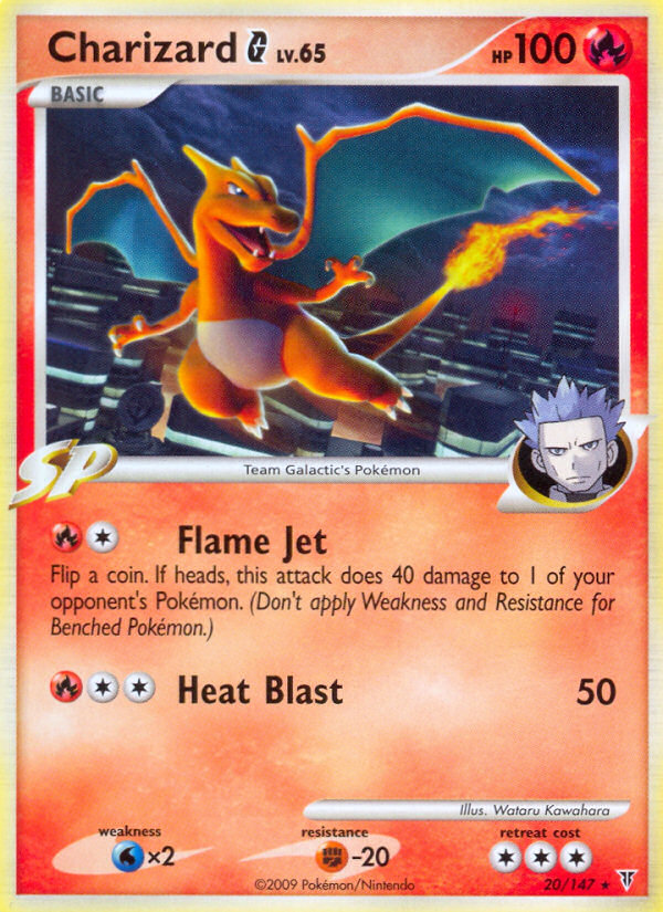 Charizard G card