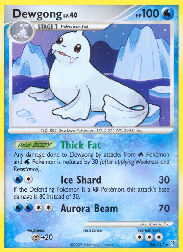 Dewgong card