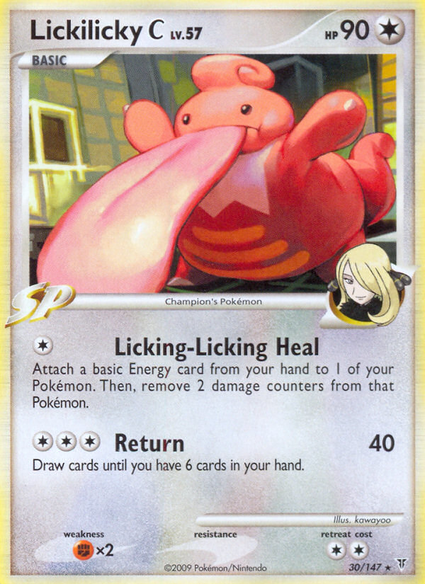 Lickilicky C card