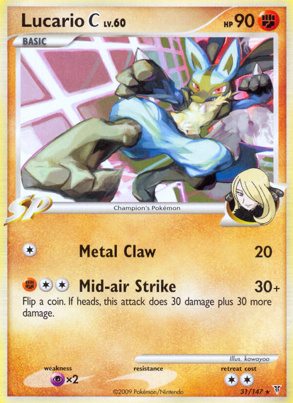 Lucario C card