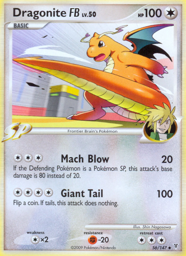 Dragonite FB card