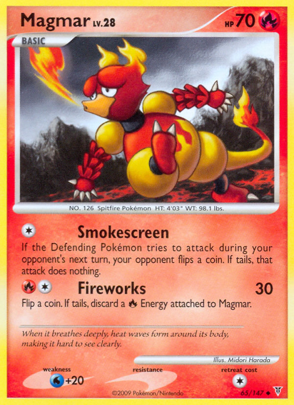 Magmar card