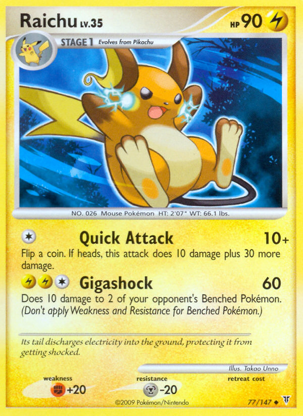 Raichu card