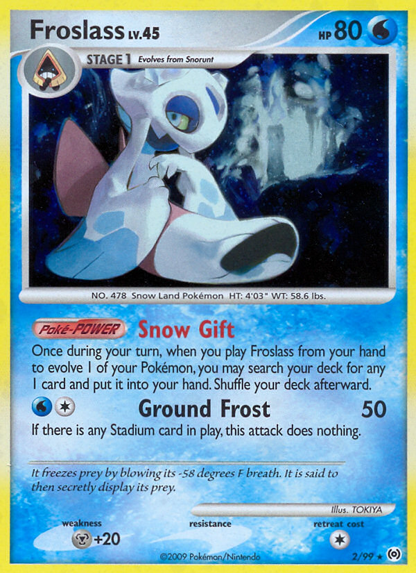 Froslass card