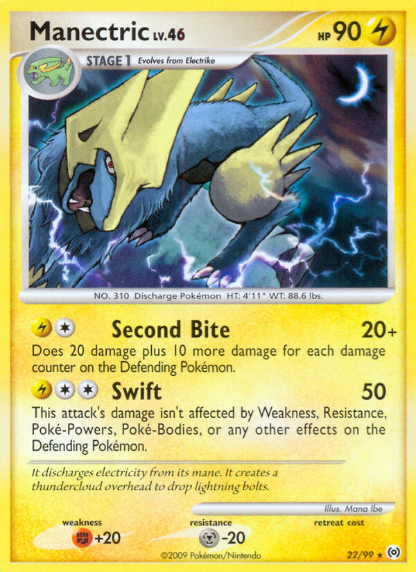 Manectric card