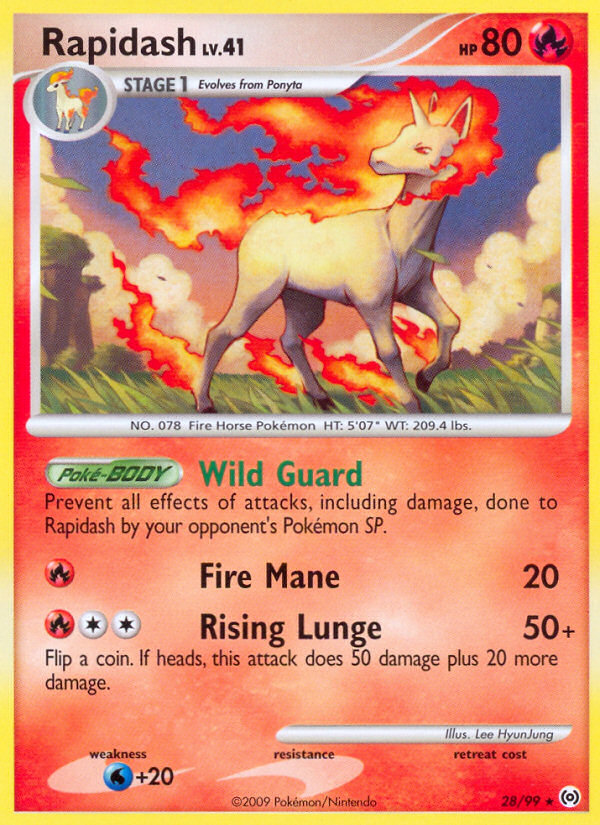 Rapidash card