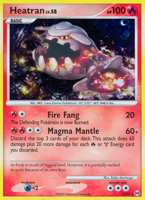 Heatran card