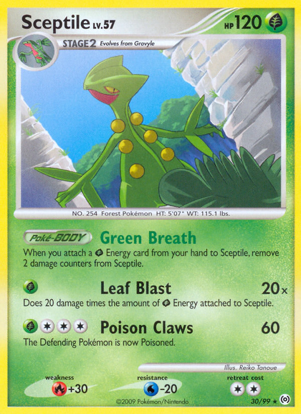 Sceptile card