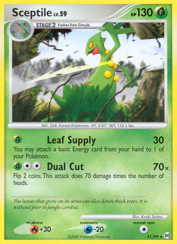 Sceptile card