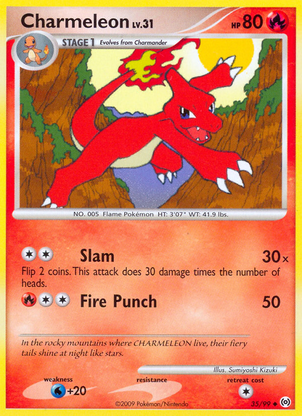 Charmeleon card