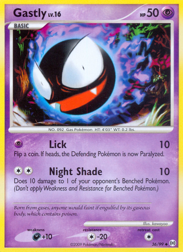 Gastly card