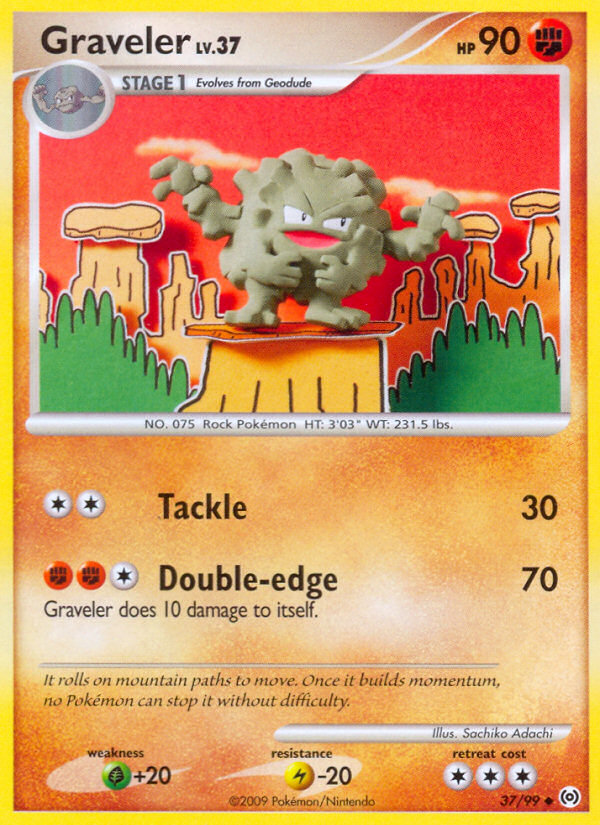 Graveler card